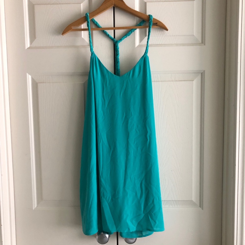 Flowy Turquoise Dress